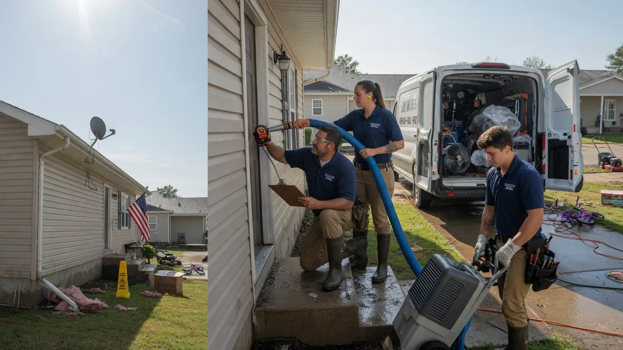 Ceiling Water Damage Restoration in Viola, ID near me
